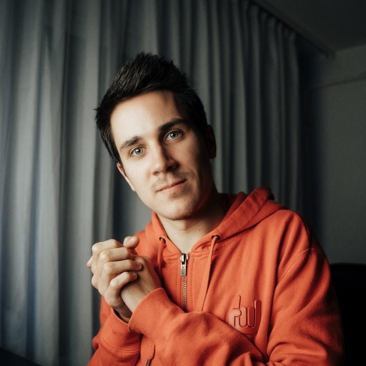 Jordan Hale, Client Relations Director, discussing corporate gifting strategy with business clients